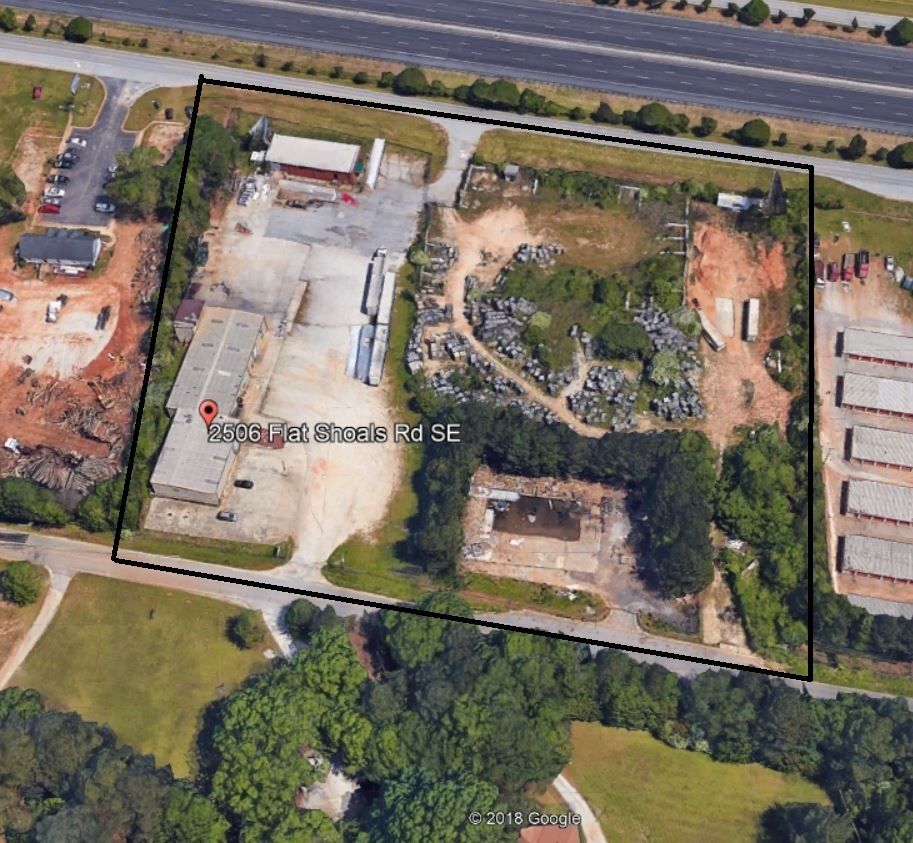 Income Producing - Industrial Building - New 10 year lease NNN Lease- AVG Cap 8%: 2506 Flat Shoals Rd SE, Conyers, GA 30013